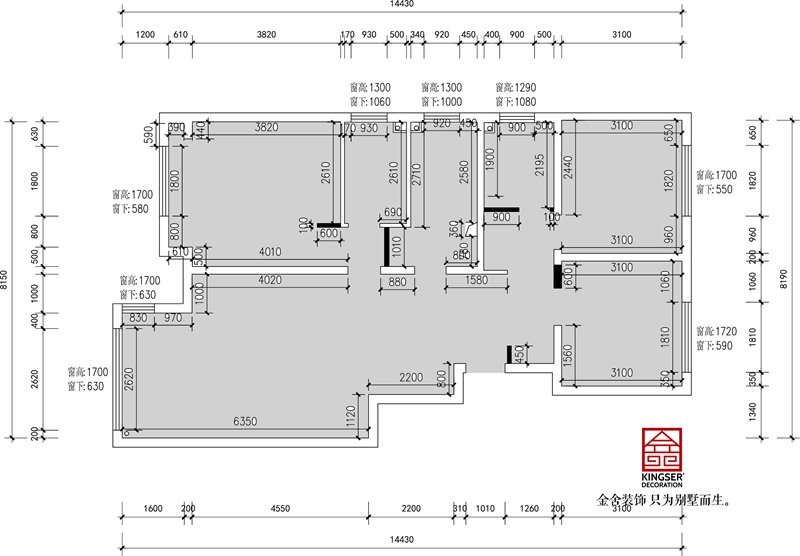 榮逸院子119平新中式風格設(shè)計案例