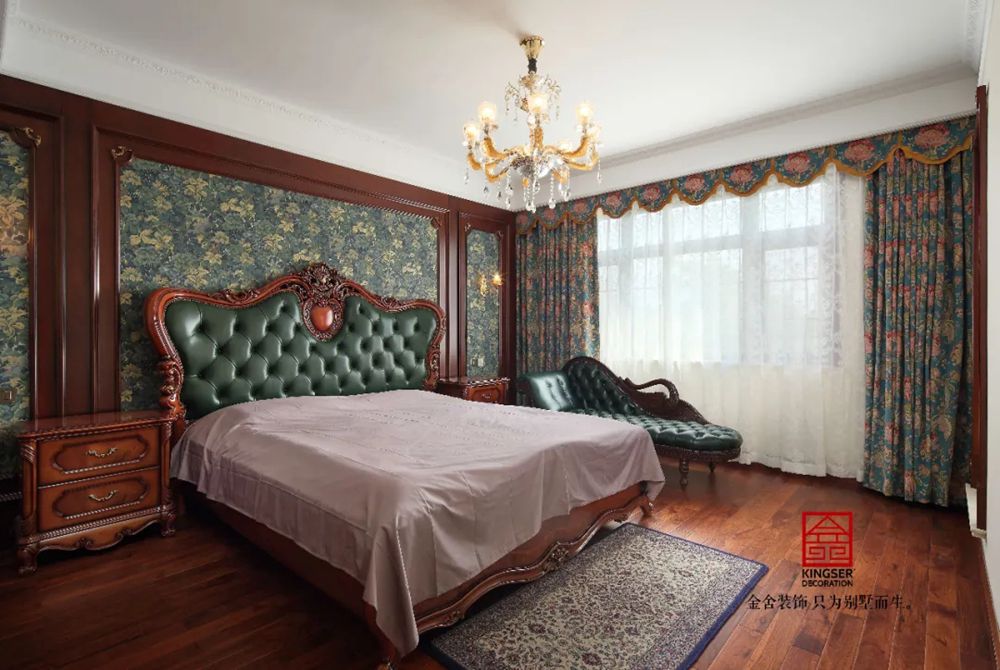 上山間400平米別墅美式風(fēng)格裝修實景